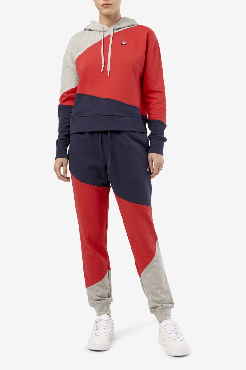 Fila Adriana Joggers Dame Rød | 149-DFBTGS