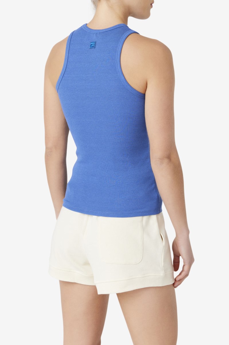 Fila Alexia Tank Top Dame Dyb Blå | 012-FVESIB