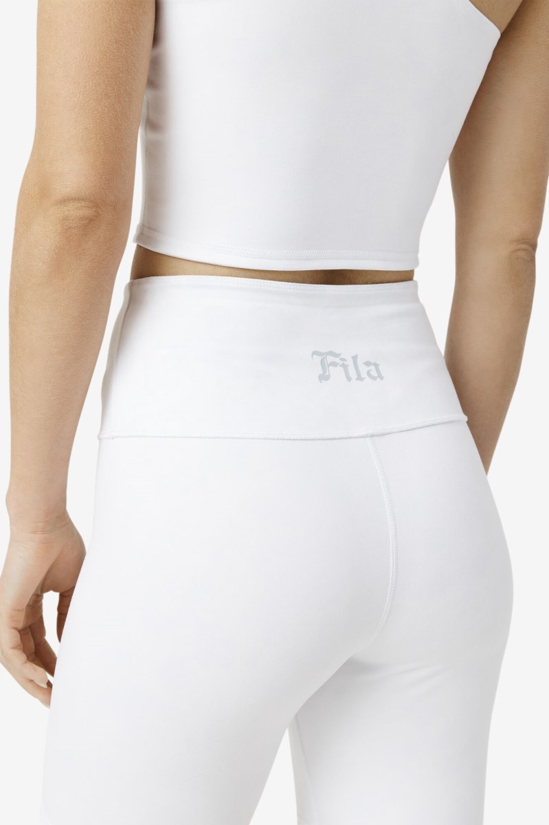 Fila Amirra Reversible Shorts Dame Hvide | 148-HCAXUN