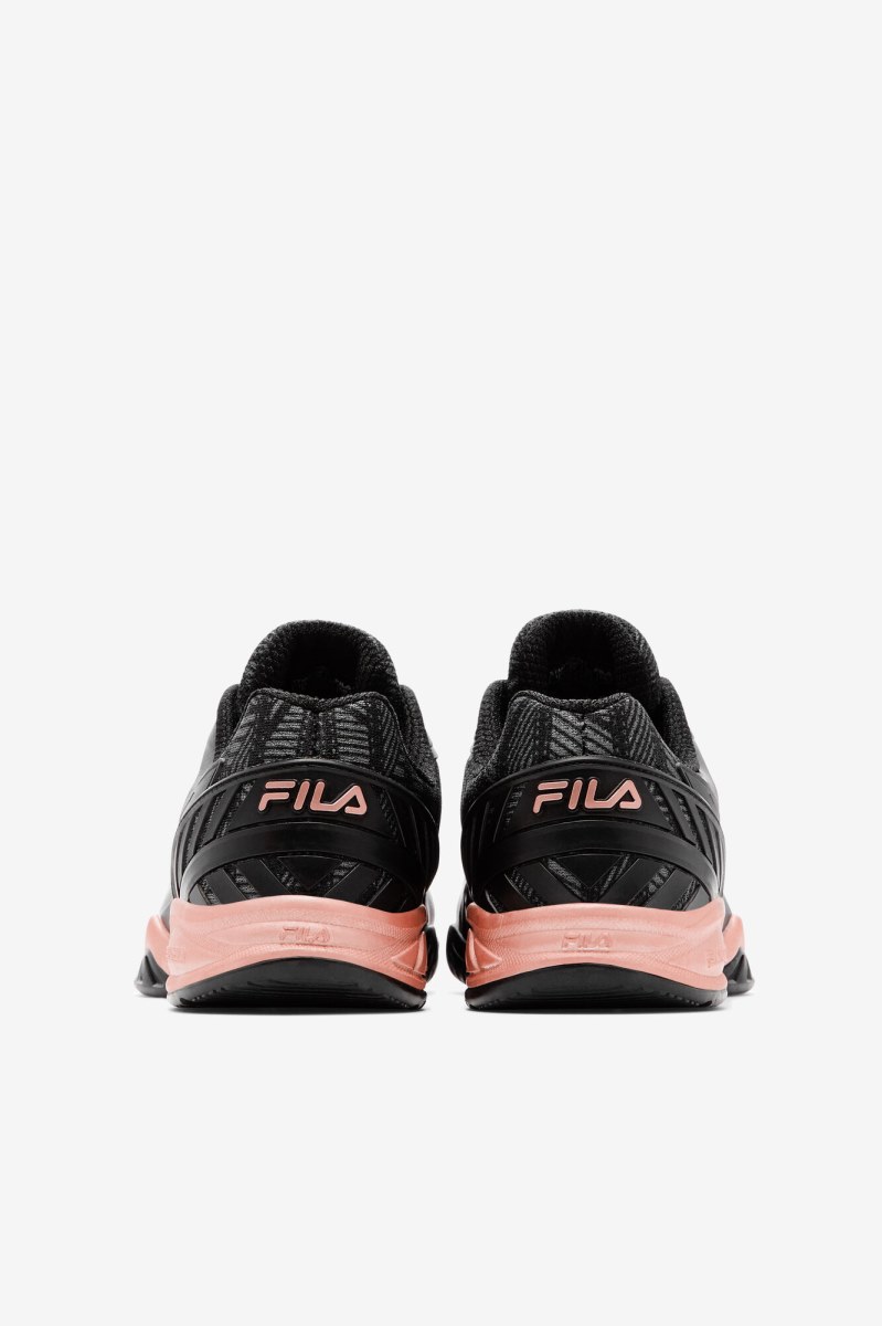 Fila Axilus 2.5 Energized Tennissko Dame Sort Lyserød Guld | 819-FLYGNB