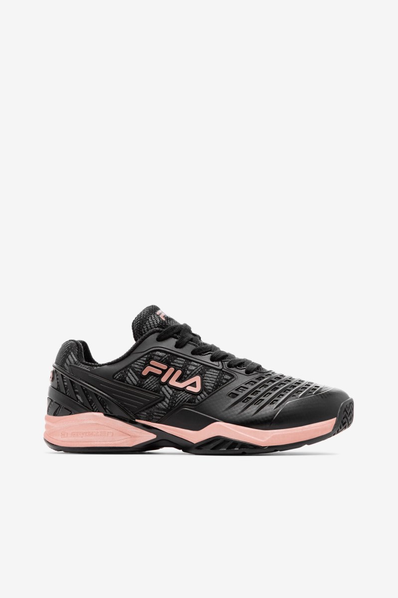 Fila Axilus 2.5 Energized Tennissko Dame Sort Lyserød Guld | 819-FLYGNB