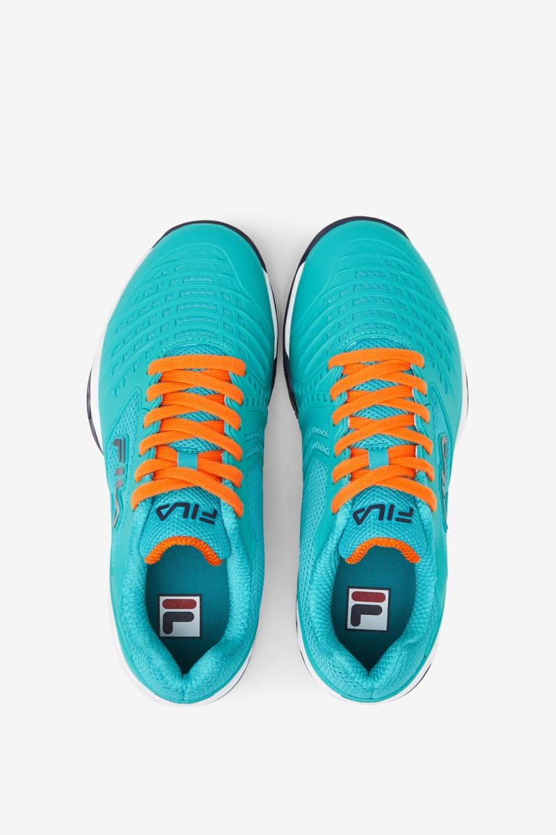 Fila Axilus 2 Energized Tennissko Dame Orange Blå | 859-VUTXOG