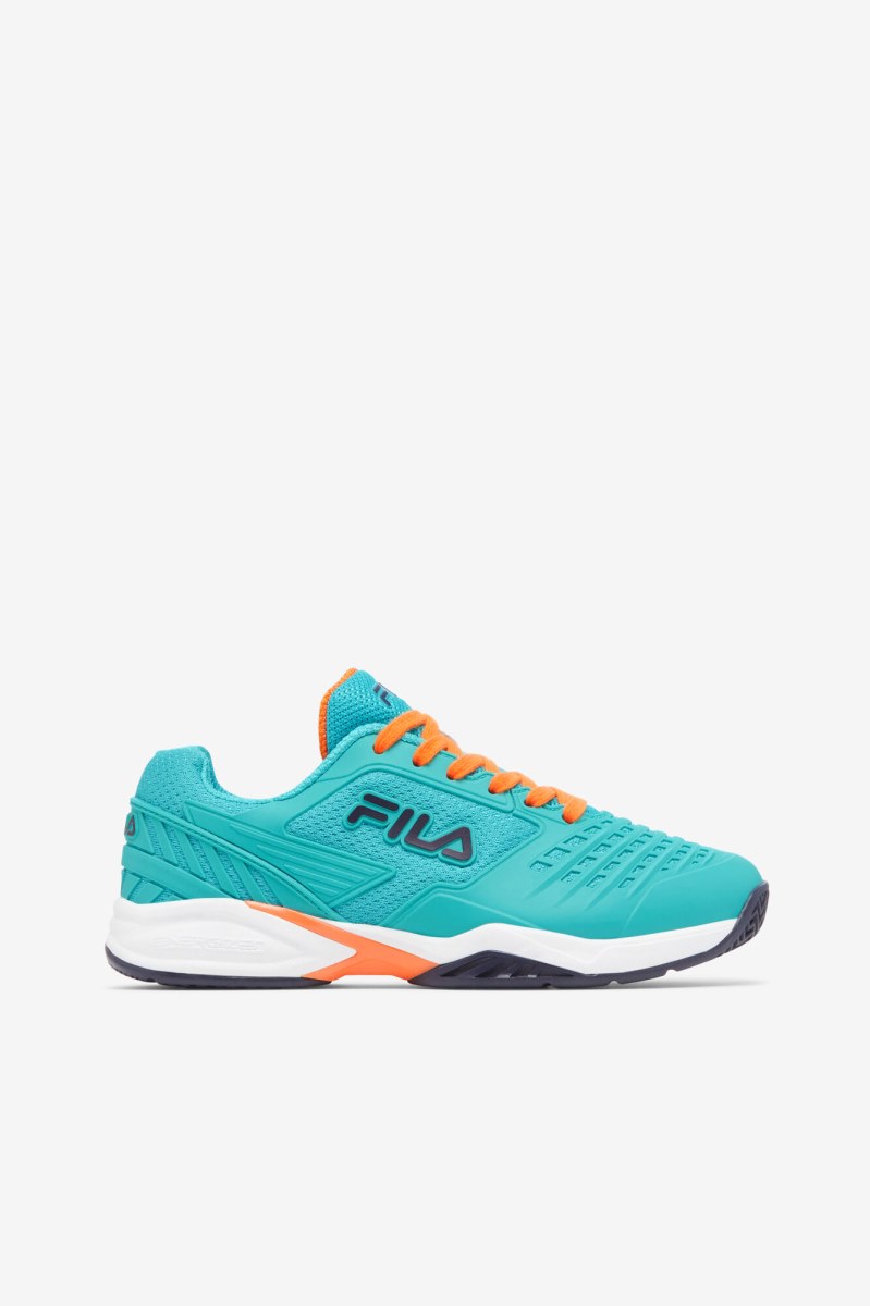 Fila Axilus 2 Energized Tennissko Dame Orange Blå | 859-VUTXOG