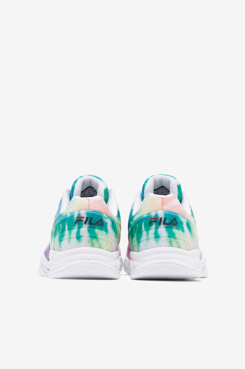 Fila Axilus 2 Energized Tie Dye Tennissko Dame Flerfarvede | 936-LFZWAY