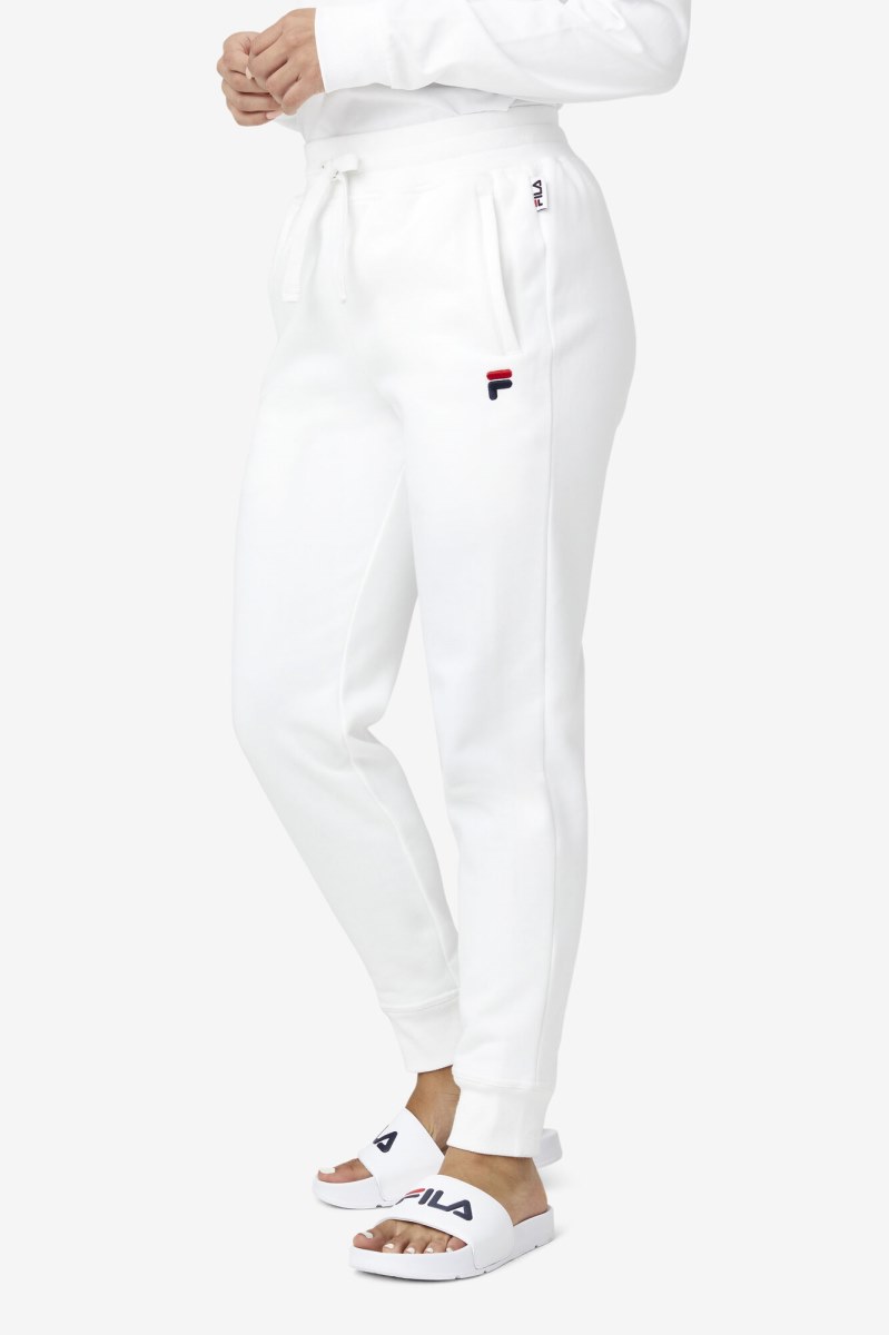 Fila Chardon Joggers Dame Hvide | 162-GPZXDB