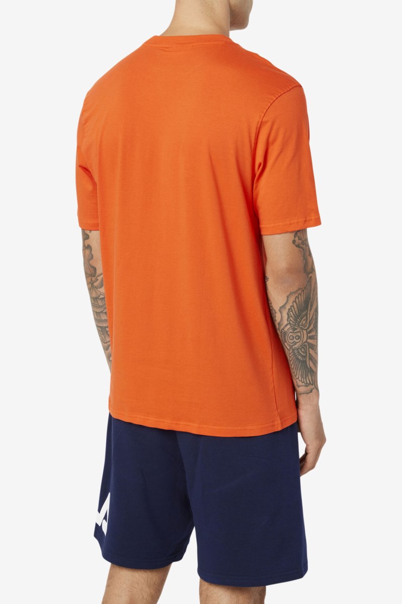 Fila Curtis Pocket Tee T Shirts Herre Sort | 941-QHFDLE