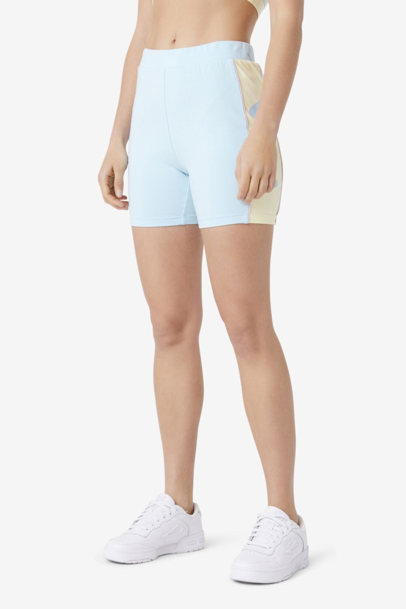 Fila Davina Cykelshorts Dame Blå | 675-WNTRYV