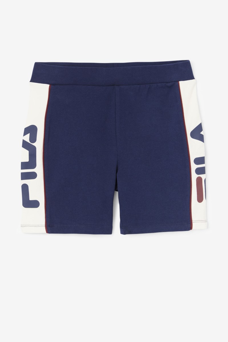 Fila Davina Cykelshorts Dame Mørkeblå | 920-VUGMAN