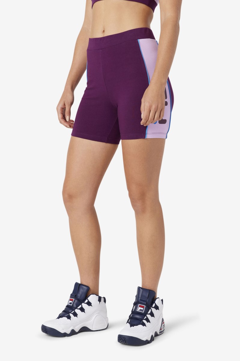 Fila Davina Shorts Dame Flerfarvede | 378-FURQGS