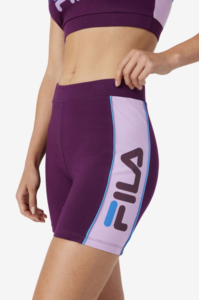 Fila Davina Shorts Dame Flerfarvede | 378-FURQGS