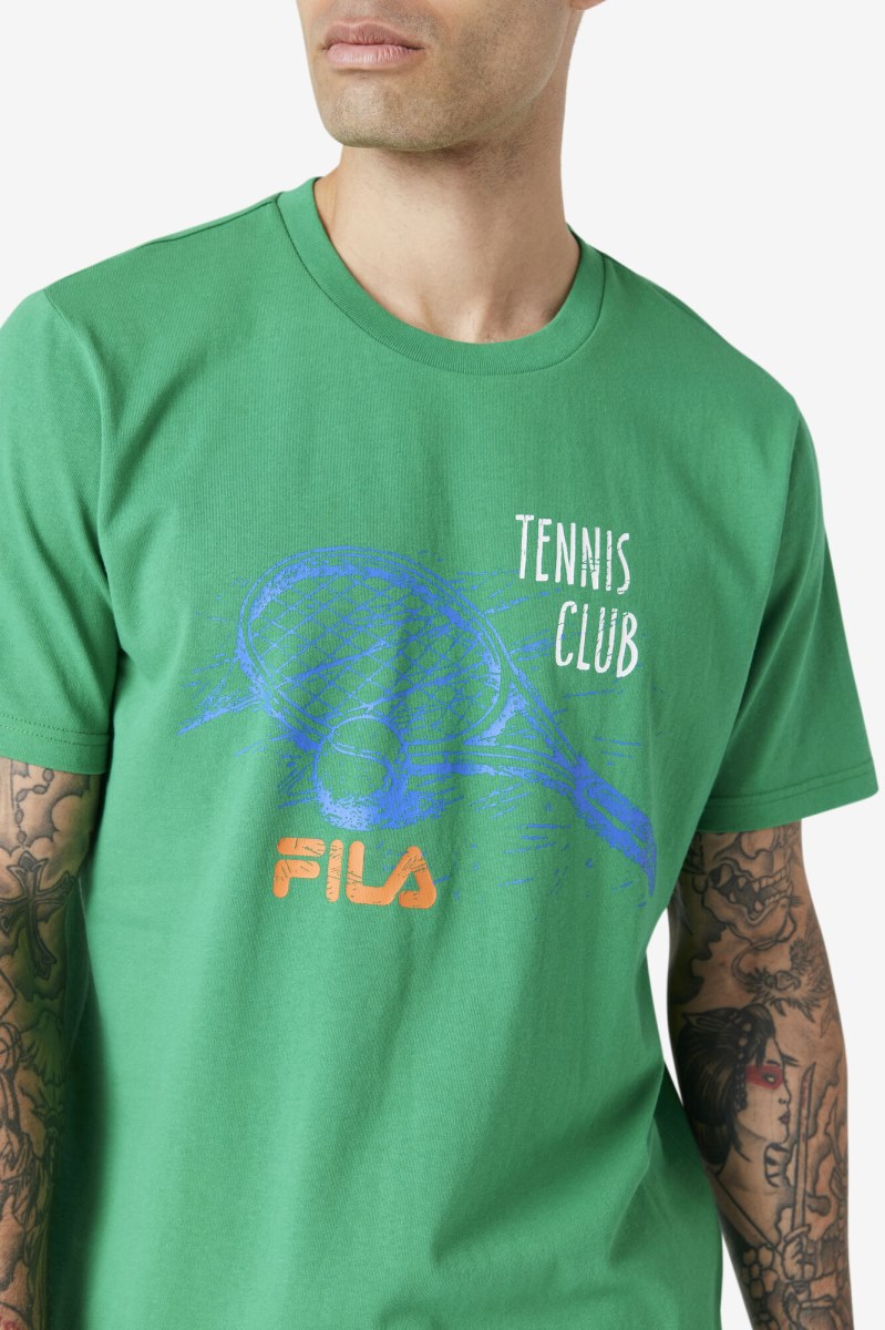 Fila Derzan Tee T Shirts Herre Flerfarvede | 964-HGRAYN