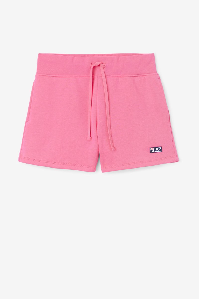 Fila Diara High Rise Shorts Dame Lyserød | 350-OYQPWR