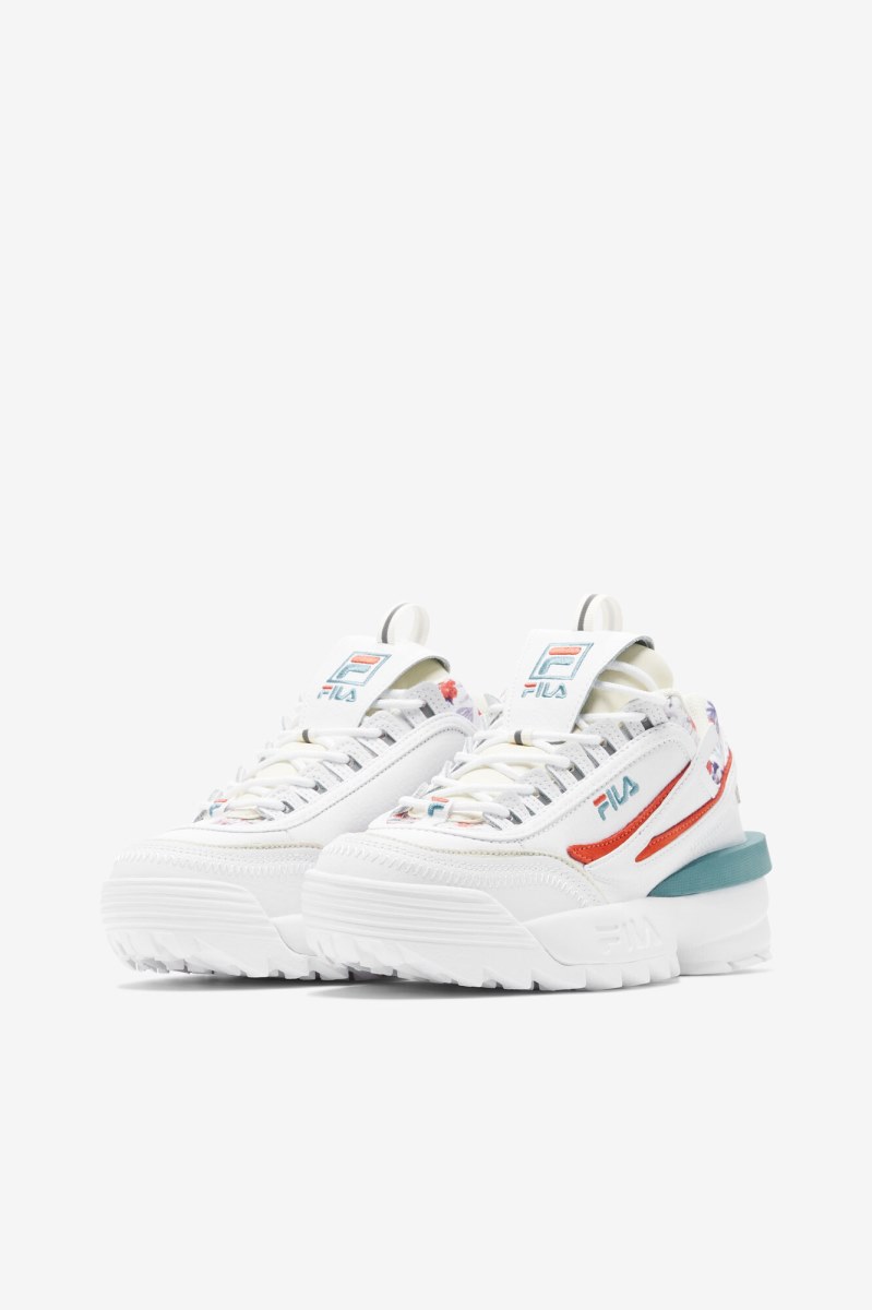 Fila Disruptor 2 EXP Sneakers Dame Hvide | 927-XSLPEY