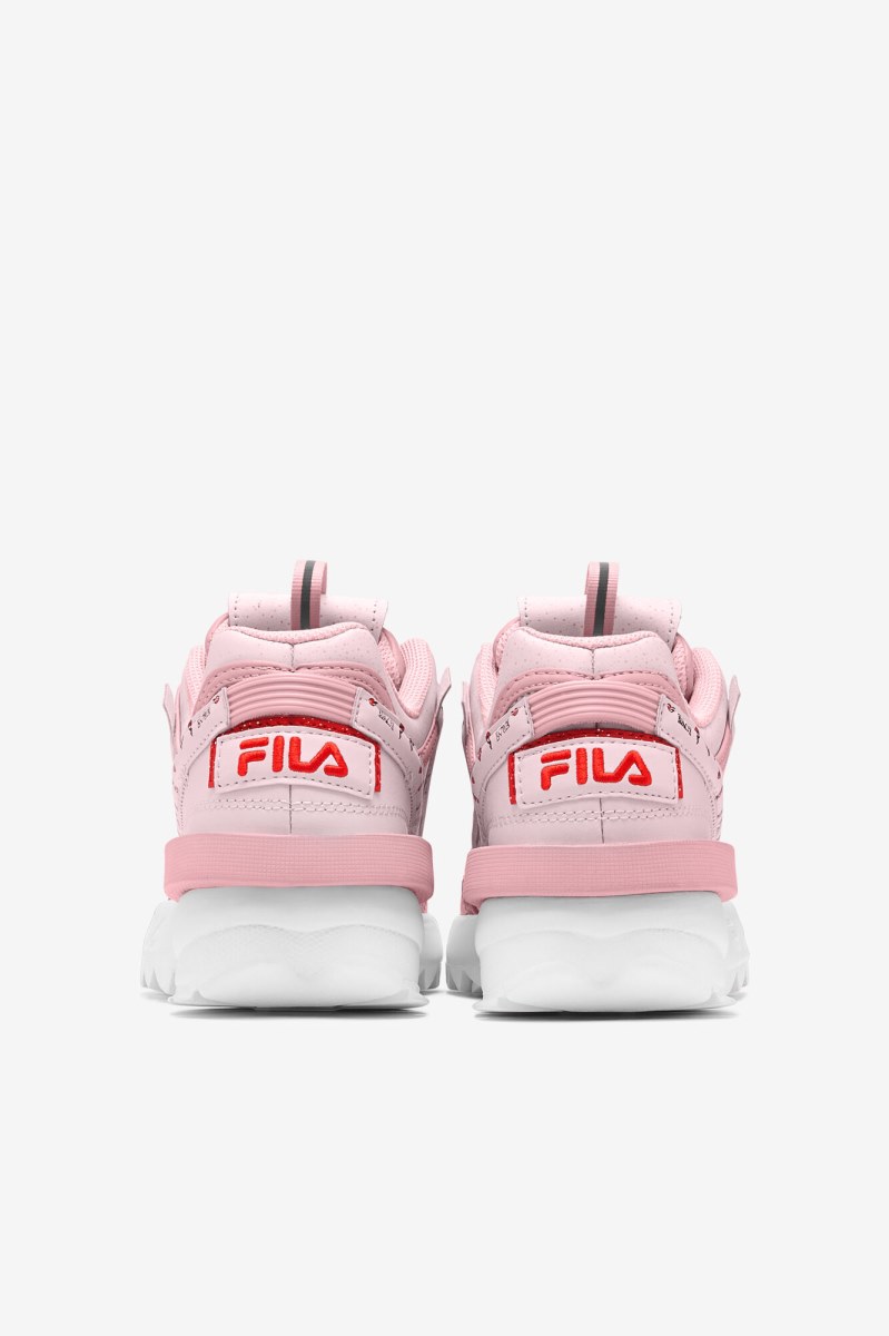 Fila Disruptor 2 EXP Sneakers Dame Koral Lyserød Lyserød Hvide | 872-RZHFCG