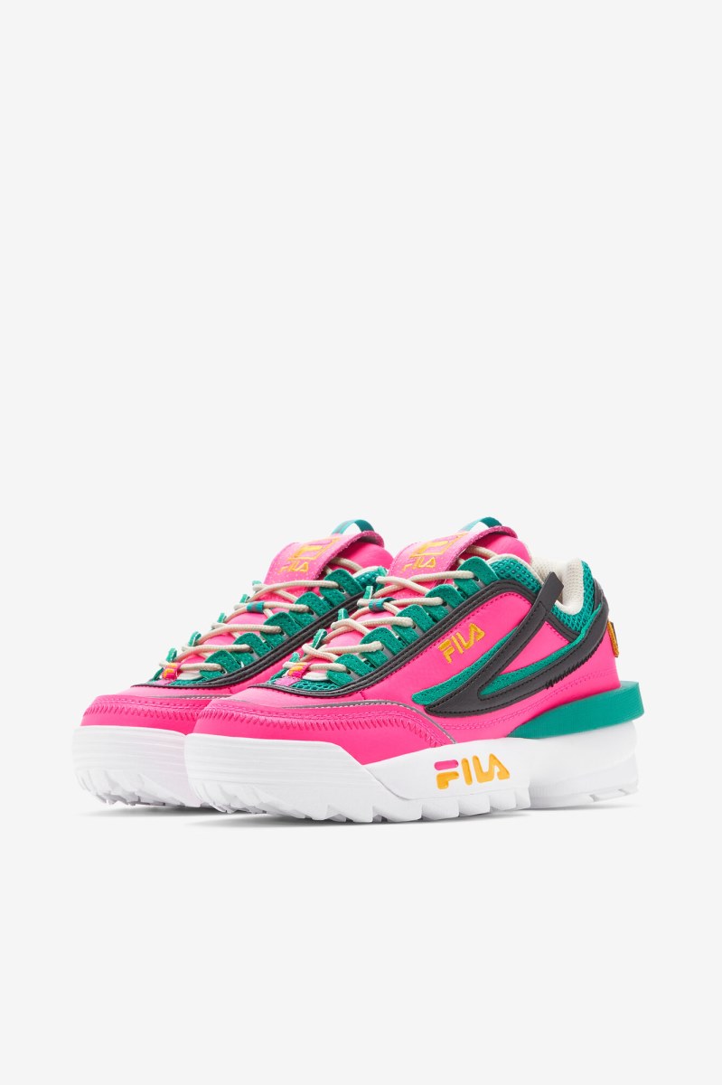 Fila Disruptor 2 EXP Sneakers Dame Lyserød Guld | 534-NQORWF