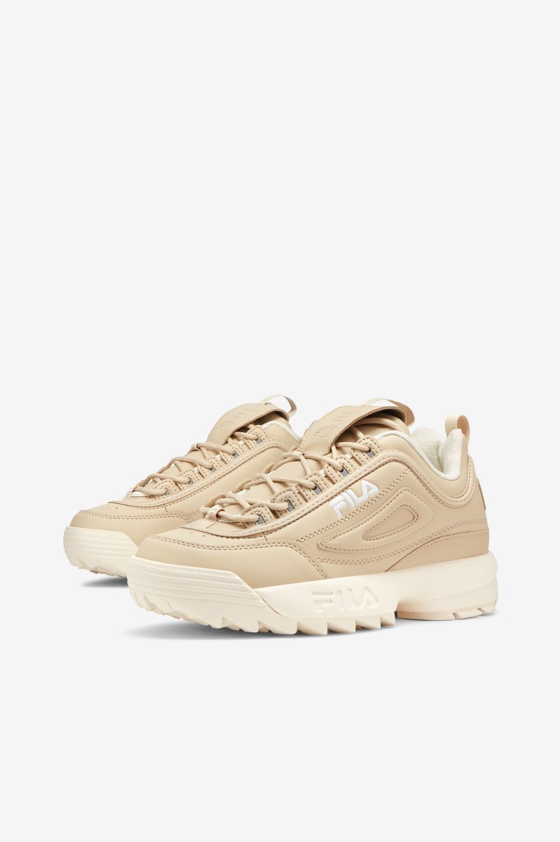 Fila Disruptor 2 Nude Sneakers Dame Hvide | 931-EOZMVF