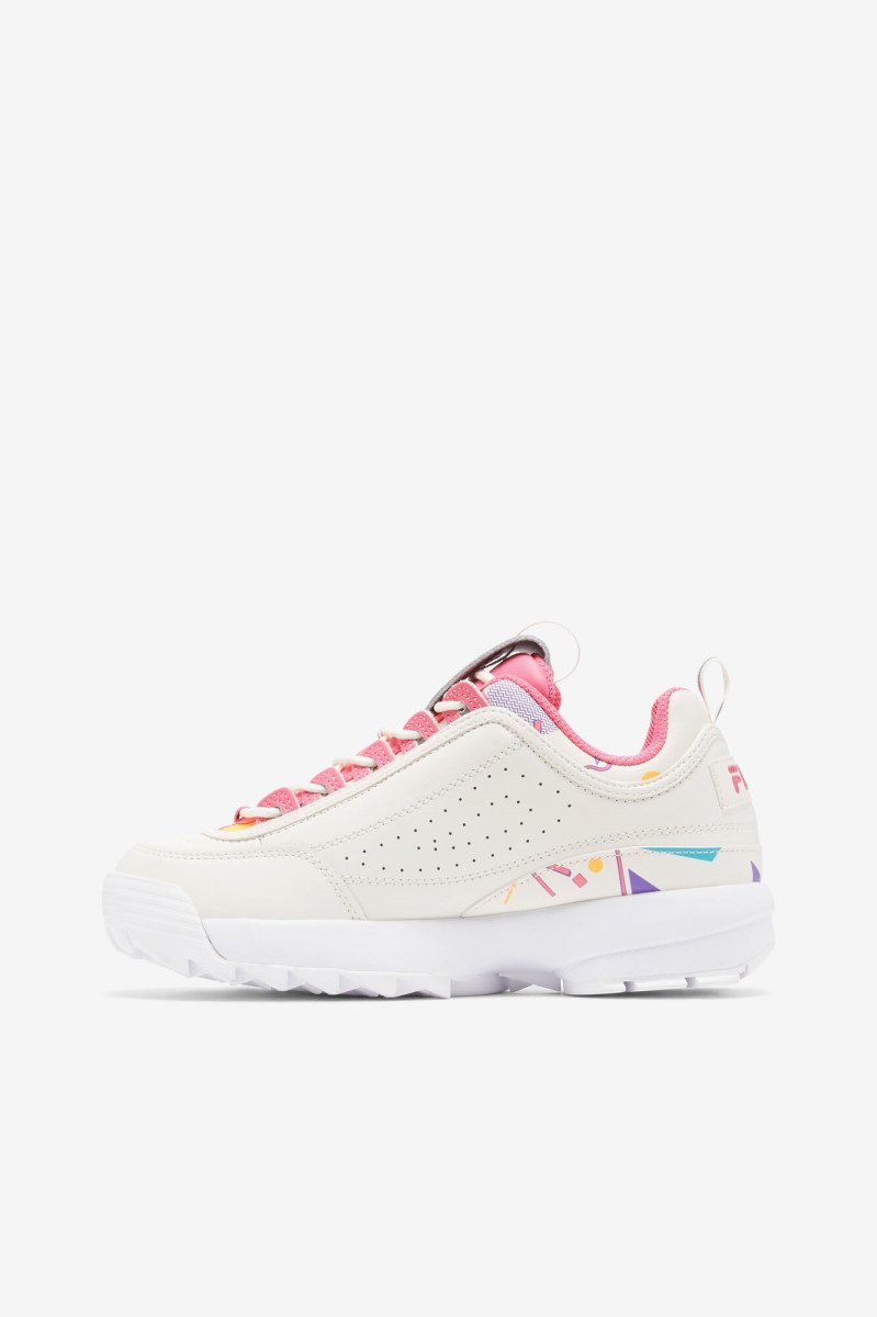 Fila Disruptor 2 Premium Sneakers Dame Blå | 298-GTBWCV