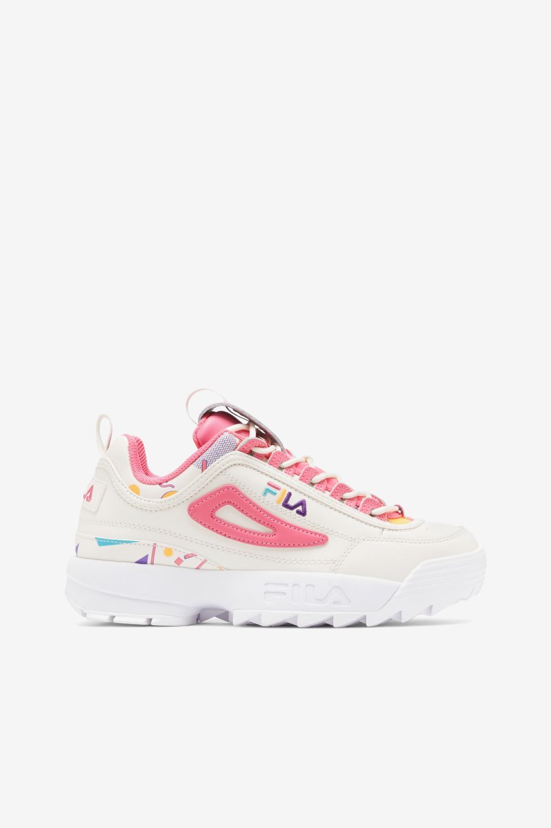 Fila Disruptor 2 Premium Sneakers Dame Blå | 298-GTBWCV