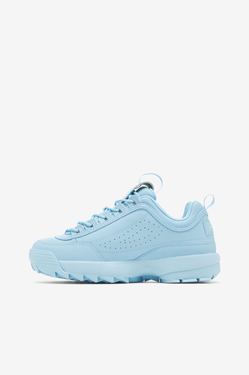 Fila Disruptor 2 Premium Sneakers Dame Blå | 714-YQZLPN