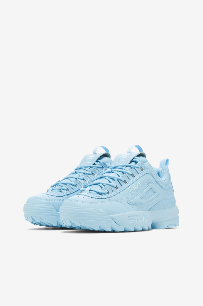 Fila Disruptor 2 Premium Sneakers Dame Blå | 714-YQZLPN