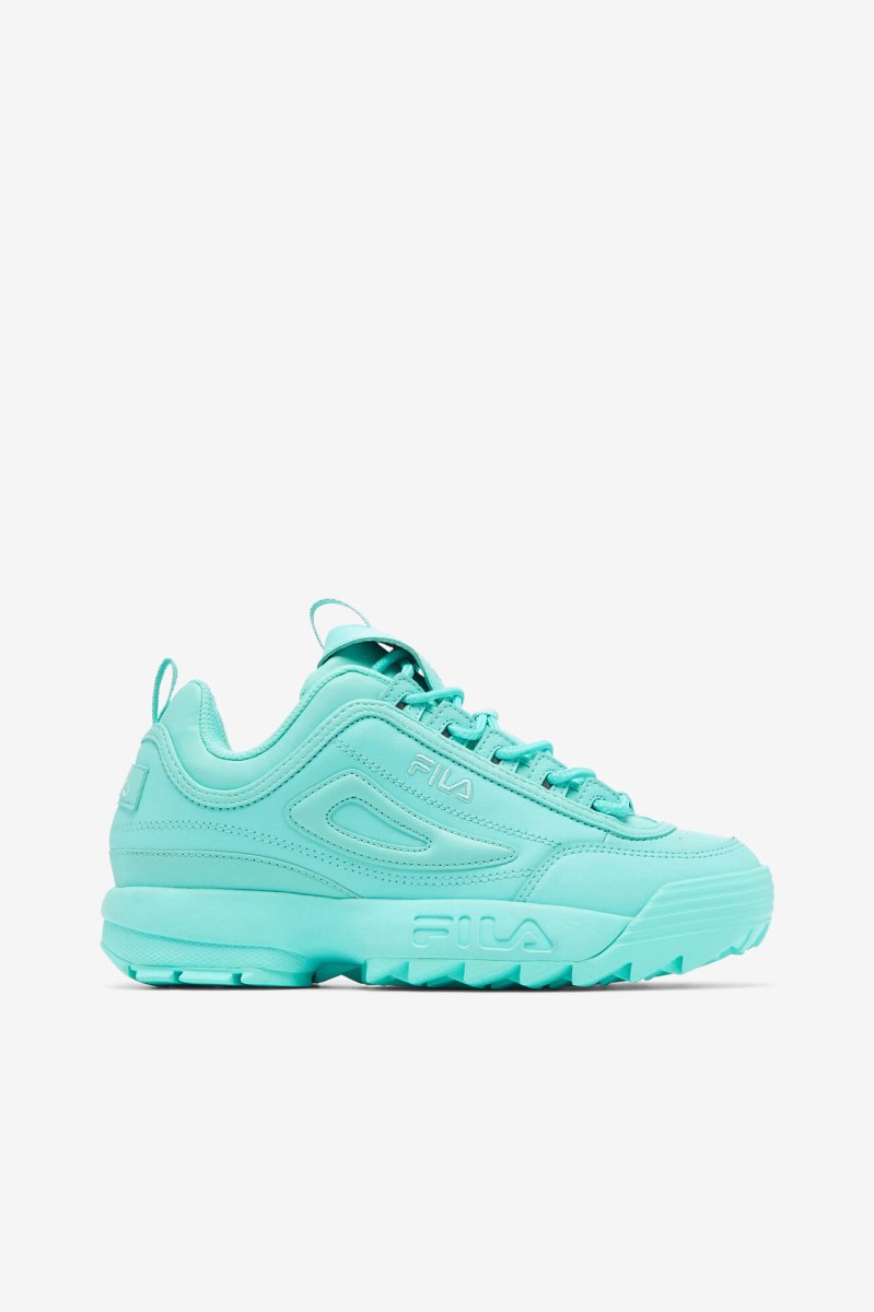 Fila Disruptor 2 Premium Sneakers Dame Blå | 982-IERXHO