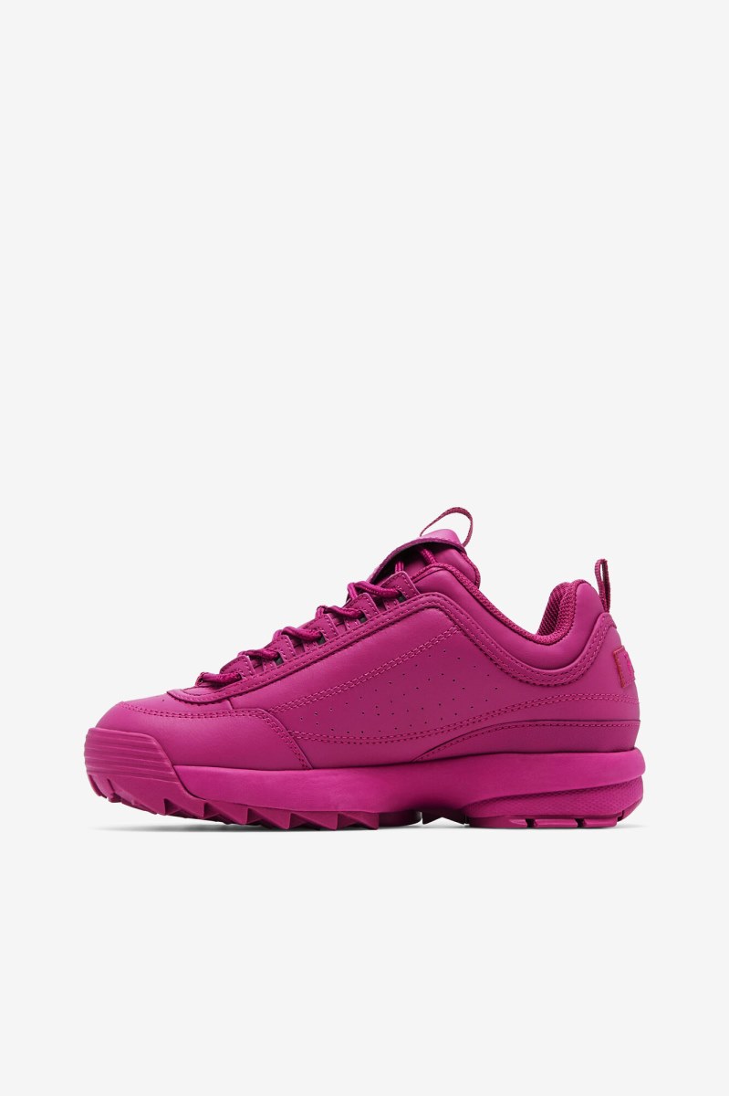 Fila Disruptor 2 Premium Sneakers Dame Fuchsia Fuchsia Fuchsia | 180-HNASVR