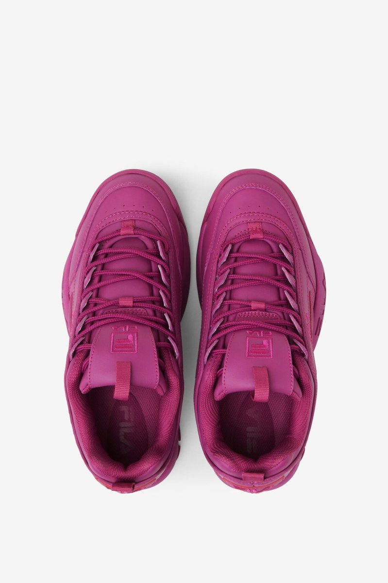 Fila Disruptor 2 Premium Sneakers Dame Fuchsia Fuchsia Fuchsia | 180-HNASVR