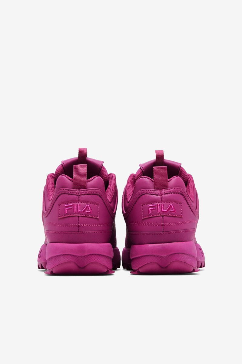 Fila Disruptor 2 Premium Sneakers Dame Fuchsia Fuchsia Fuchsia | 180-HNASVR