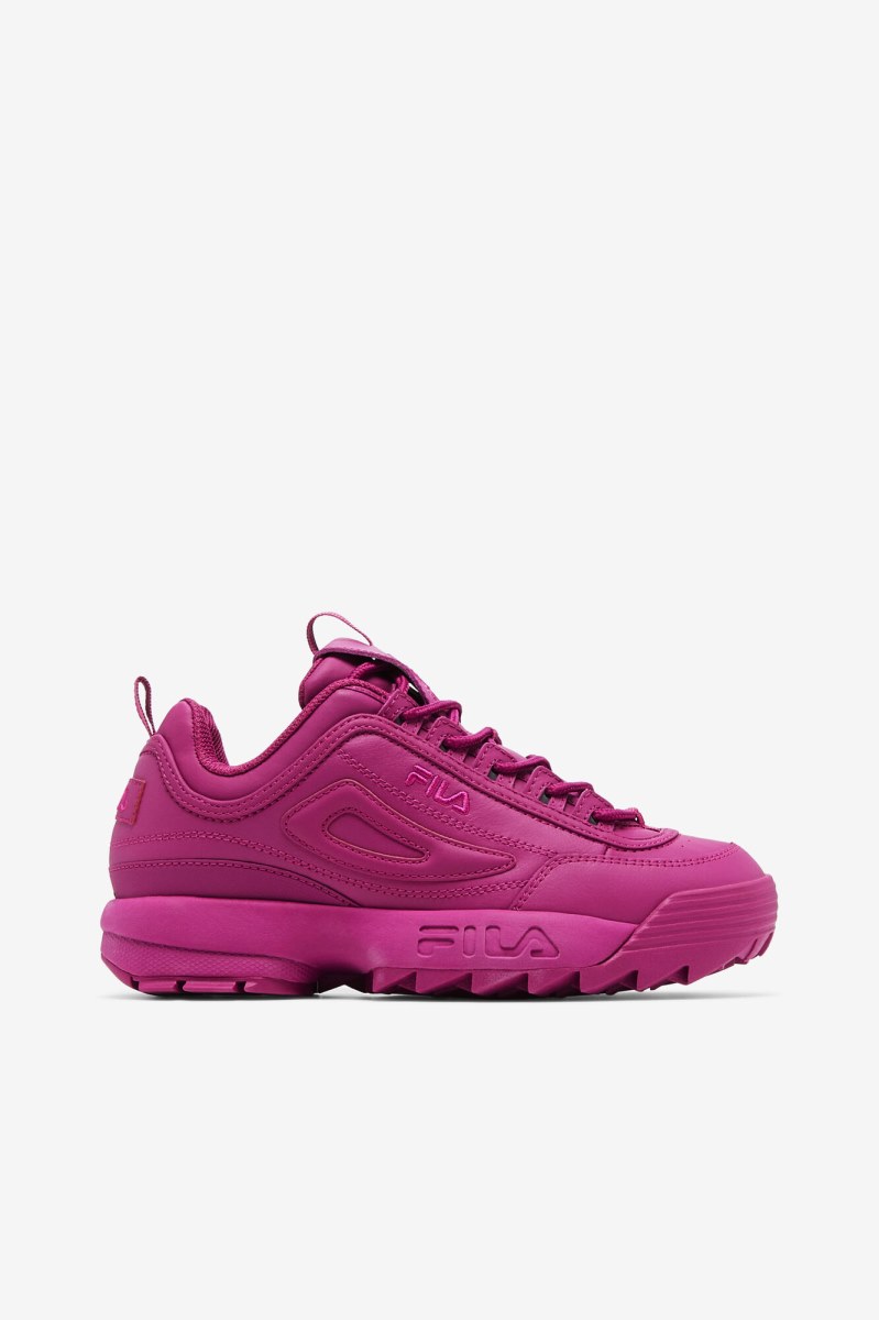 Fila Disruptor 2 Premium Sneakers Dame Fuchsia Fuchsia Fuchsia | 180-HNASVR