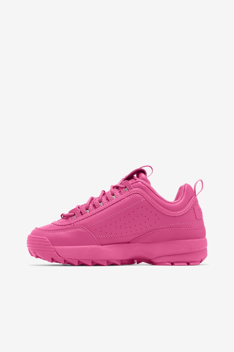 Fila Disruptor 2 Premium Sneakers Dame Fuchsia Lyserød Fuchsia Lyserød Fuchsia Lyserød | 894-RMCHAO