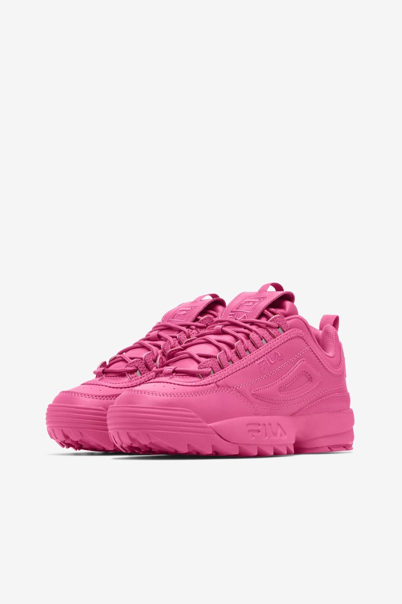 Fila Disruptor 2 Premium Sneakers Dame Fuchsia Lyserød Fuchsia Lyserød Fuchsia Lyserød | 894-RMCHAO