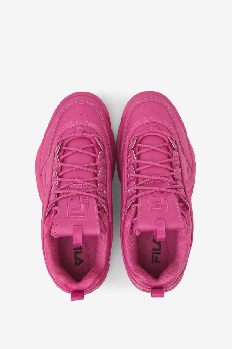 Fila Disruptor 2 Premium Sneakers Dame Fuchsia Lyserød Fuchsia Lyserød Fuchsia Lyserød | 894-RMCHAO