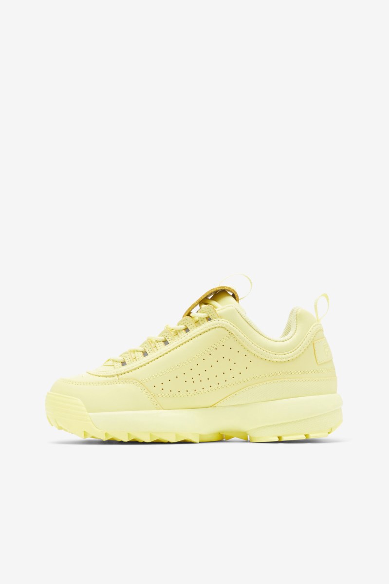 Fila Disruptor 2 Premium Sneakers Dame Gul | 619-OMNQYP