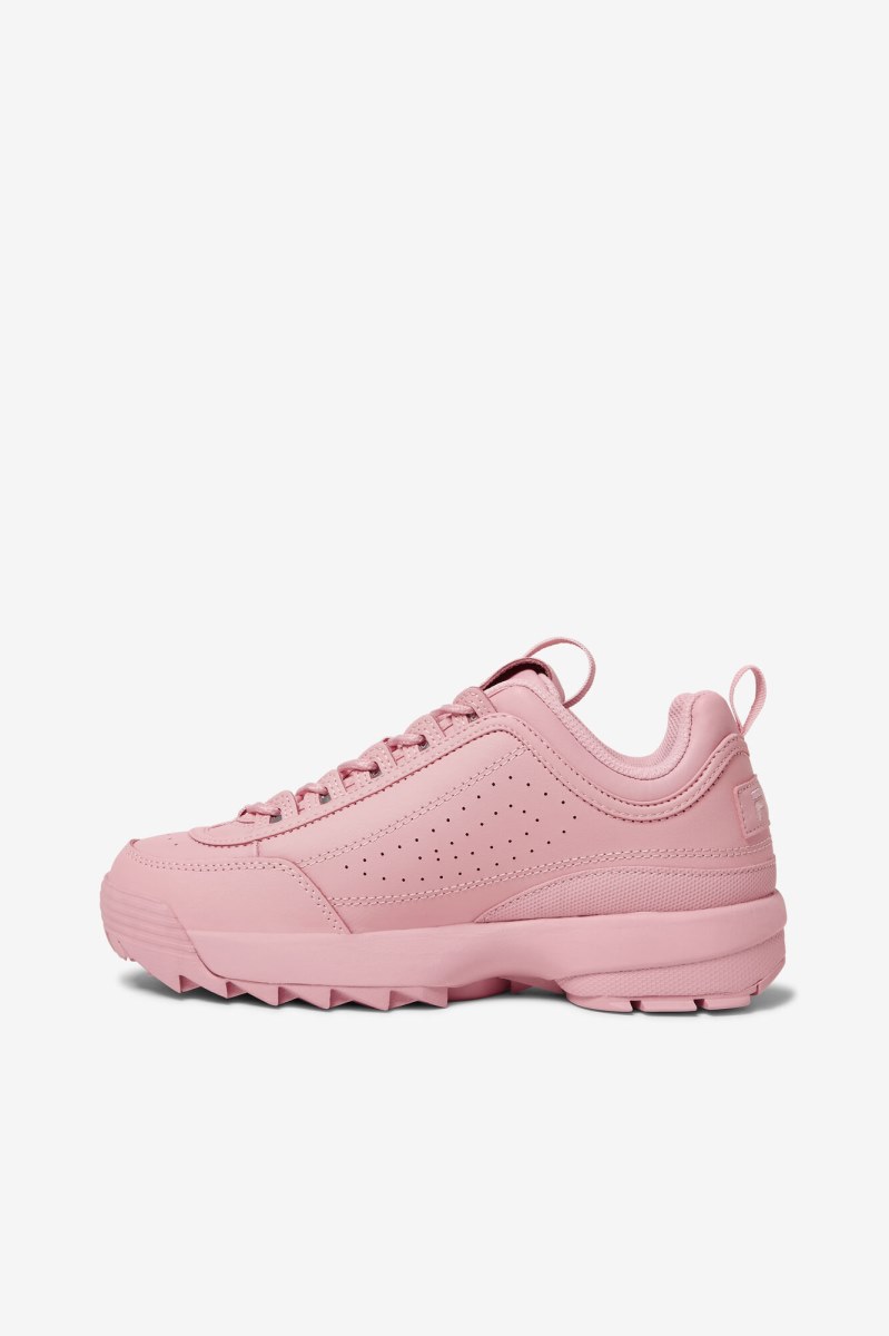 Fila Disruptor 2 Premium Sneakers Dame Koral Lyserød Koral Lyserød Koral Lyserød | 324-WUSKTQ