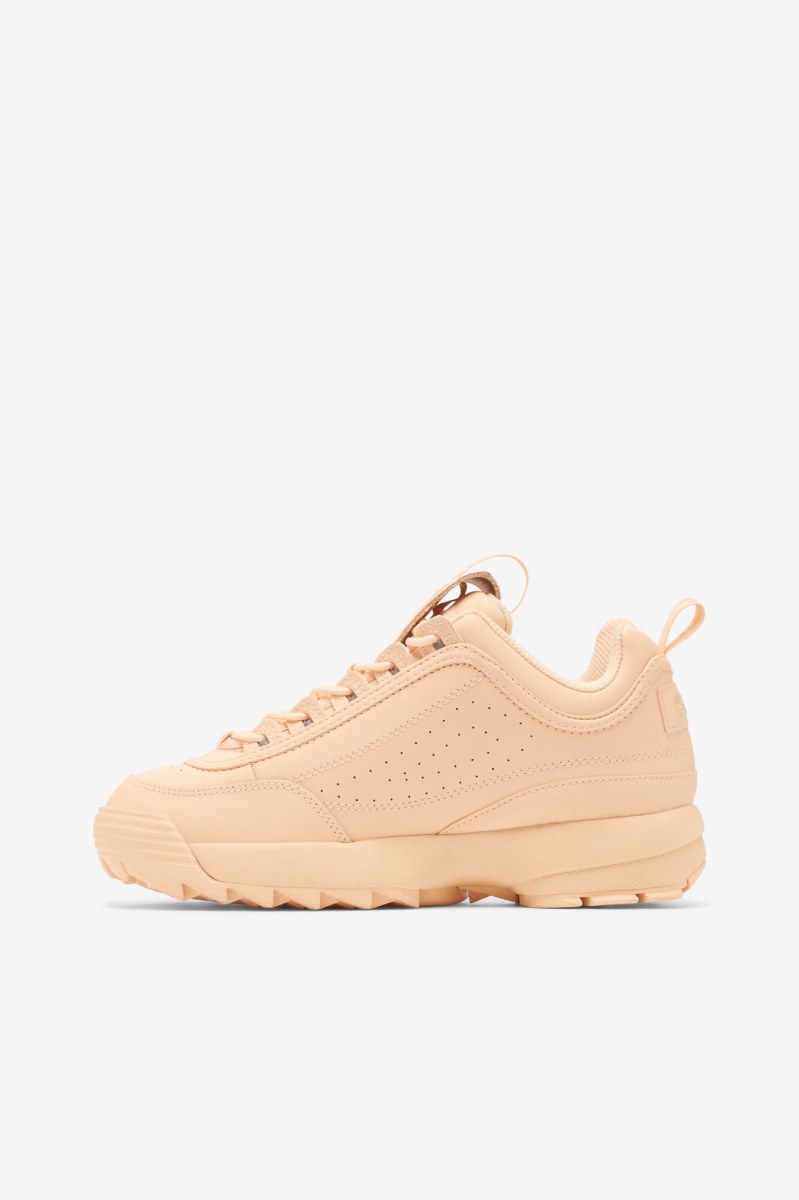 Fila Disruptor 2 Premium Sneakers Dame Koral Koral Koral | 736-WKVMRS