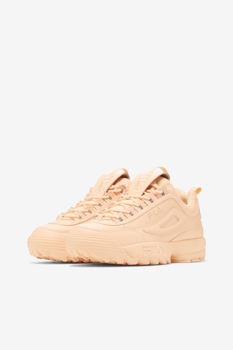 Fila Disruptor 2 Premium Sneakers Dame Koral Koral Koral | 736-WKVMRS