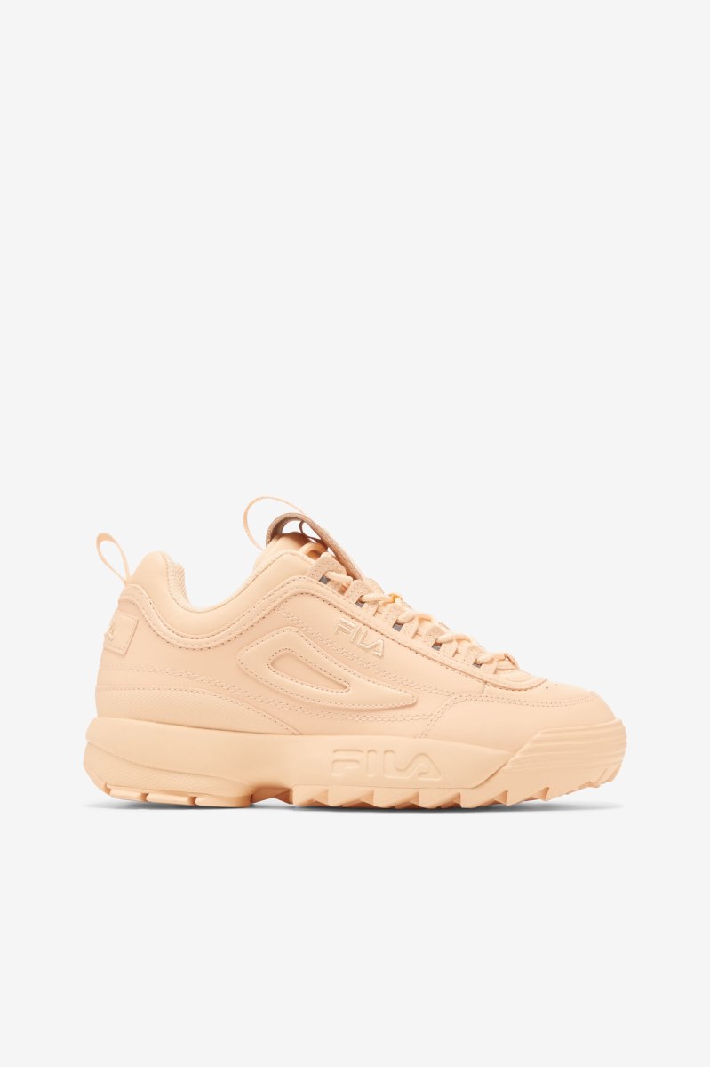 Fila Disruptor 2 Premium Sneakers Dame Koral Koral Koral | 736-WKVMRS