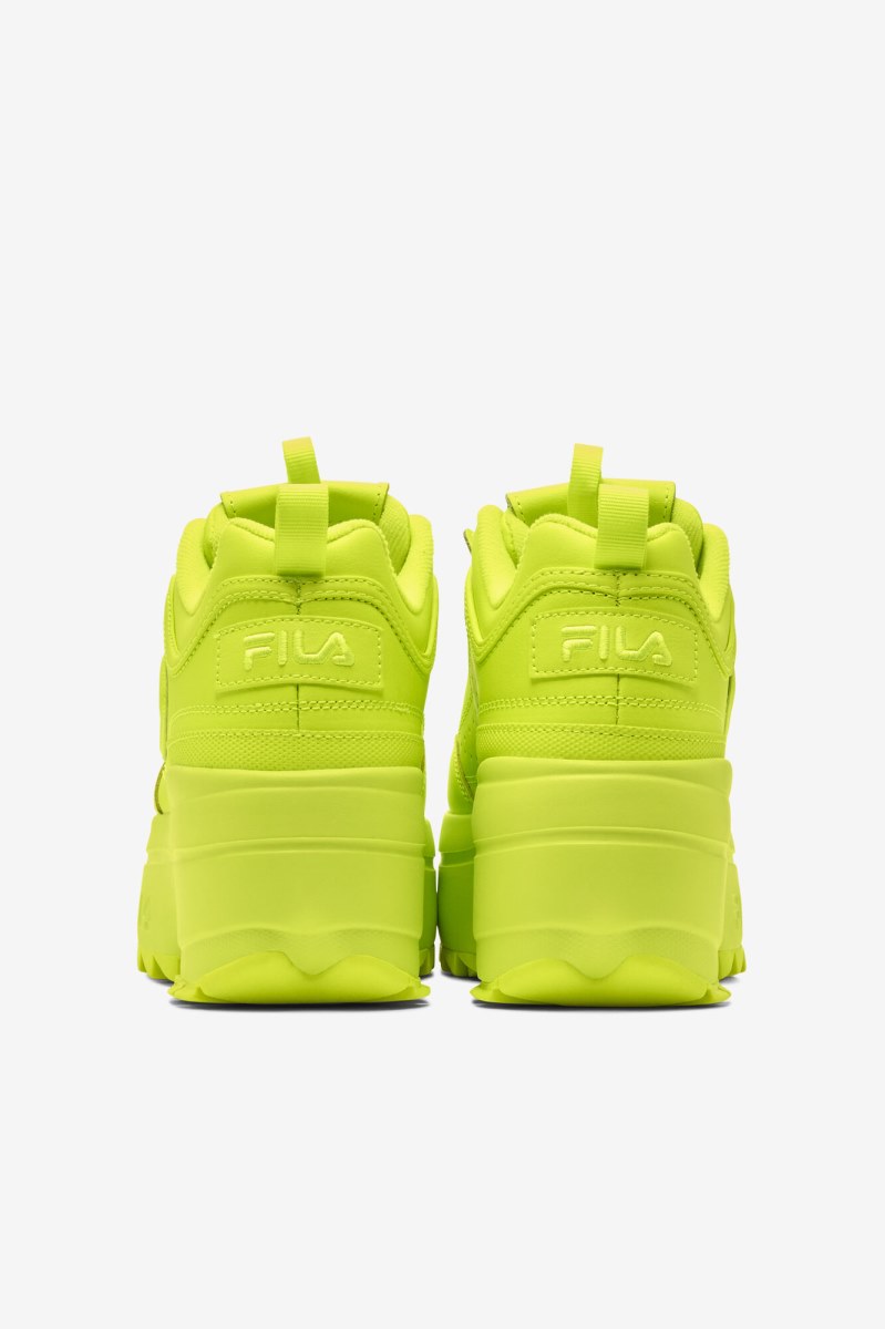 Fila Disruptor 2 Wedge Sneakers Dame Gul | 483-KCOTIR