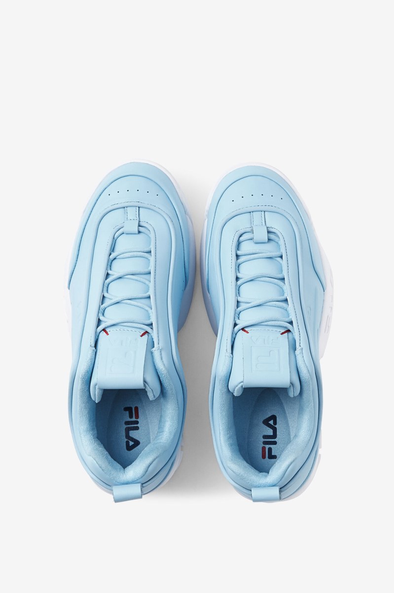 Fila Disruptor Zero Sneakers Dame Blå Hvide | 498-BSAPHY