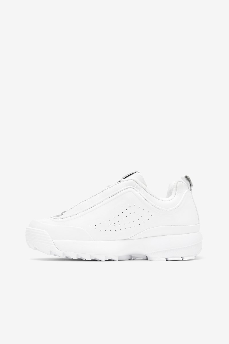 Fila Disruptor Zero Sneakers Dame Hvide | 672-QRWVBC