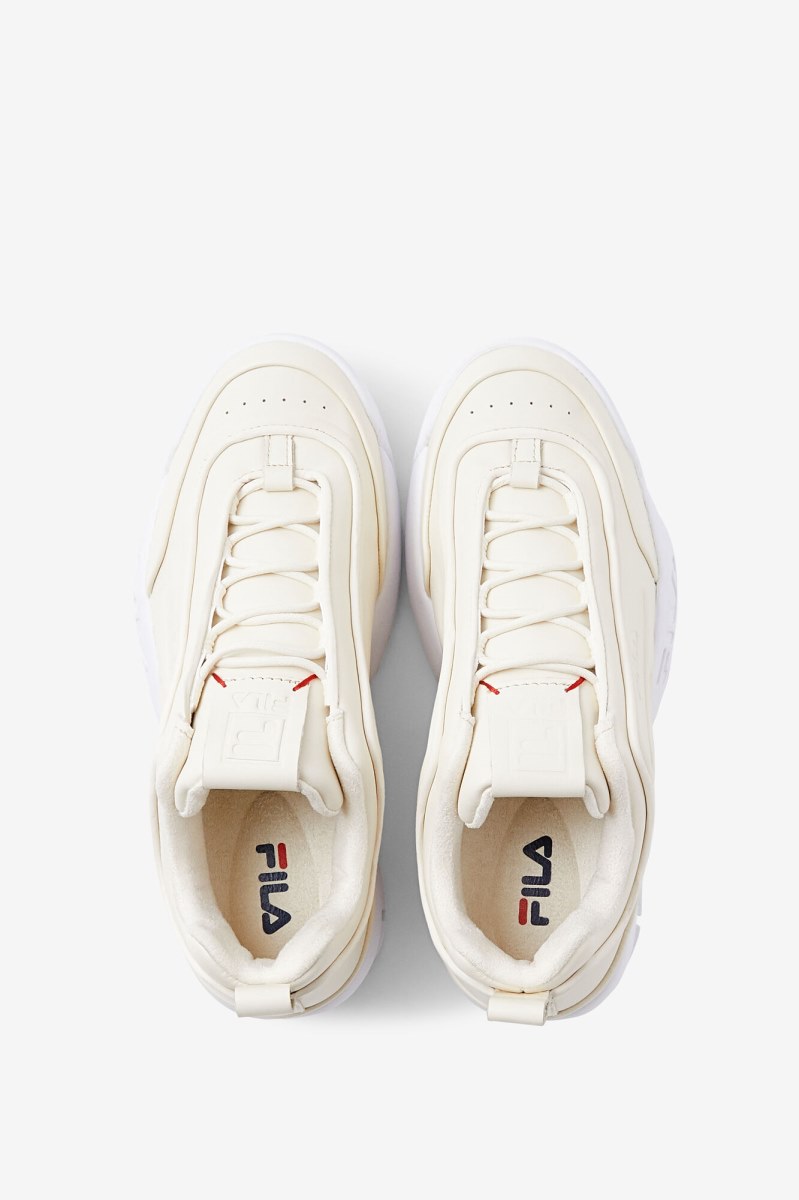 Fila Disruptor Zero Sneakers Dame Hvide | 783-SNCVJW