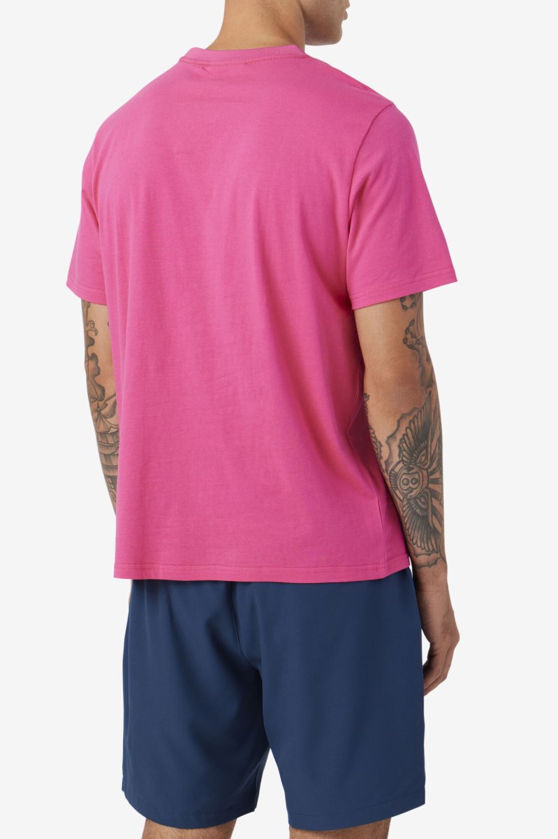 Fila Divo Tee T Shirts Herre Fuchsia Lilla | 139-IDHRET