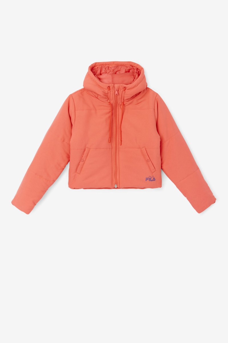 Fila Eden Puffer Jakke Dame Flerfarvede | 536-CJWUFX