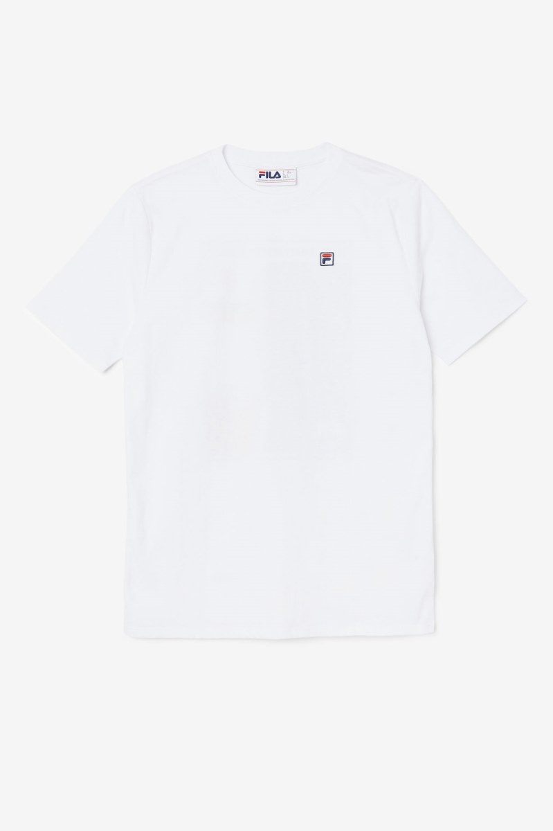 Fila Ellsie Tee T Shirts Dame Hvide | 803-YDJVXN