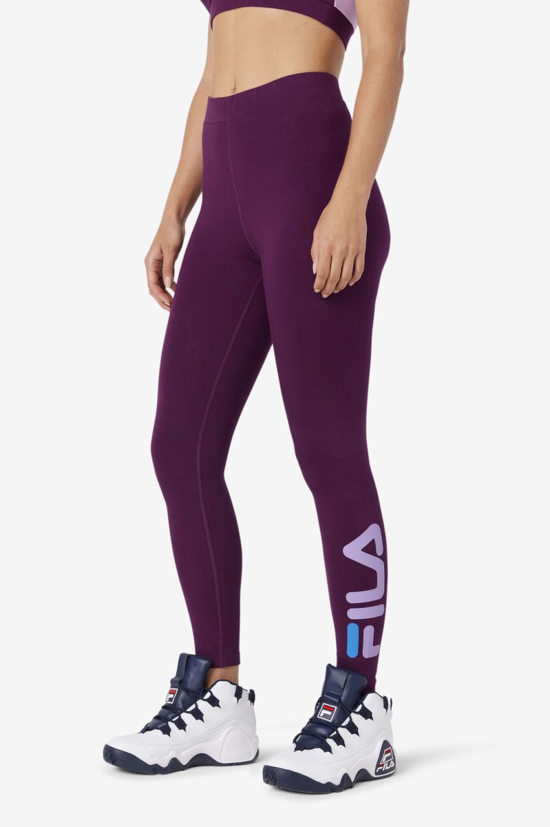 Fila Elora Leggings Dame Flerfarvede | 413-SBNRVJ