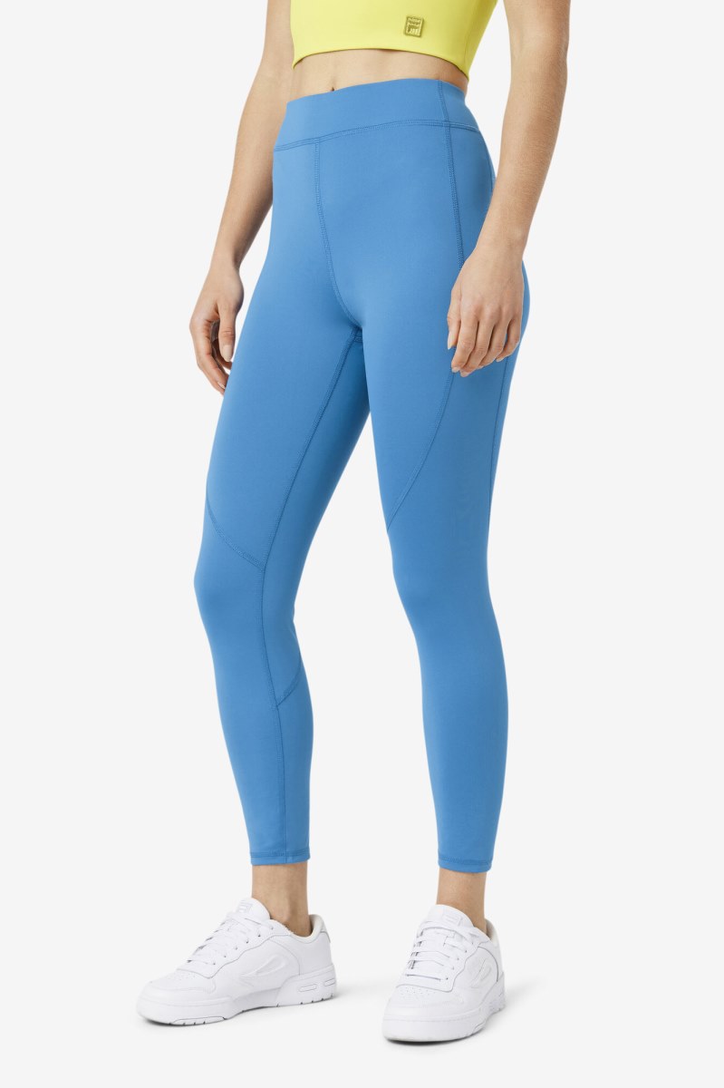 Fila Emerie Leggings Dame Dyb Blå | 027-JFLTUC