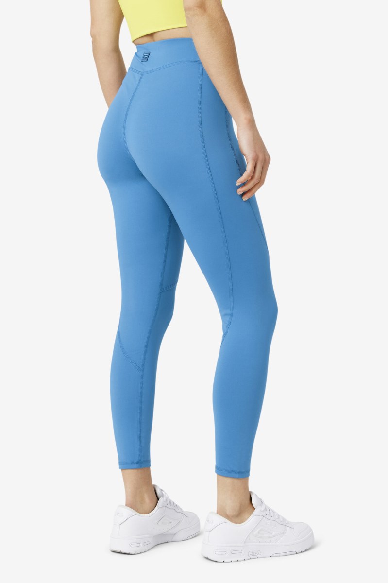 Fila Emerie Leggings Dame Dyb Blå | 027-JFLTUC