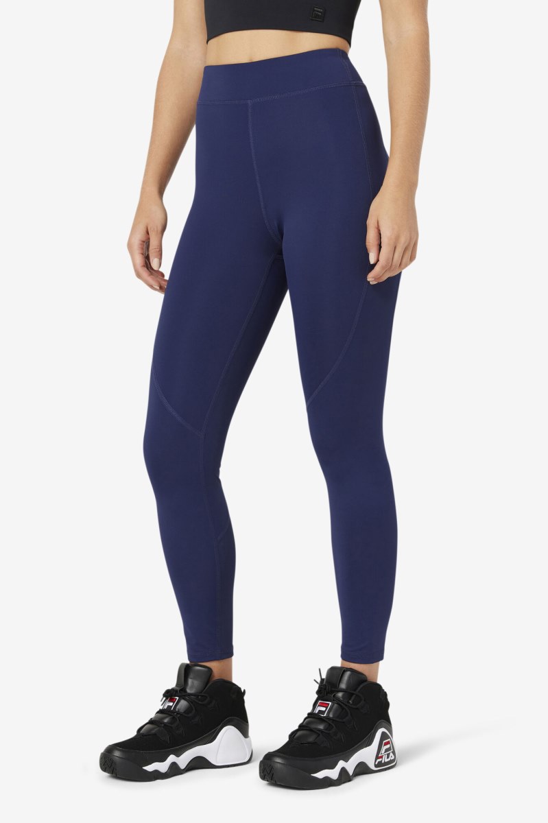 Fila Emerie Leggings Dame Mørkeblå | 261-PAIZUN