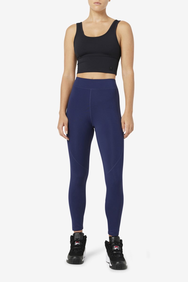 Fila Emerie Leggings Dame Mørkeblå | 261-PAIZUN