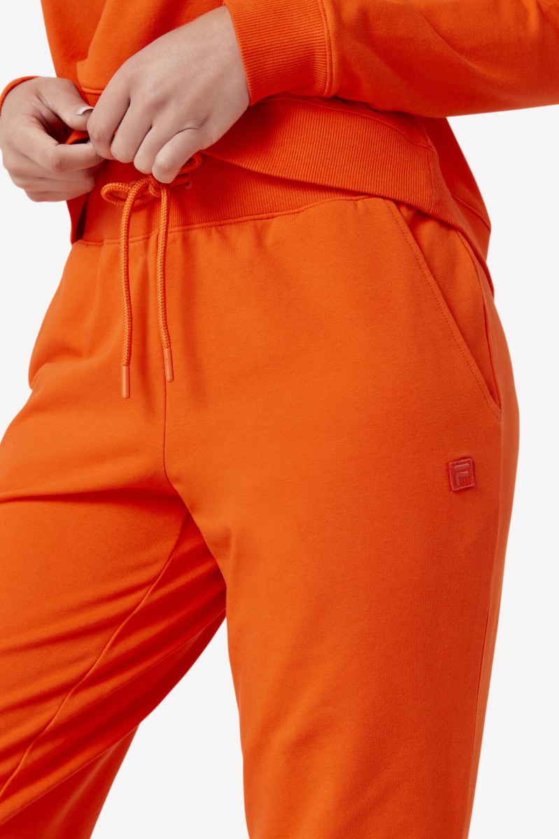 Fila Emersyn Joggers Dame Orange | 247-VHAEUC